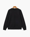 Classic Modal Blend Crewneck Sweatshirt - Old Money