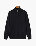 Refined Half-Zip Knit Pullover - Old Money